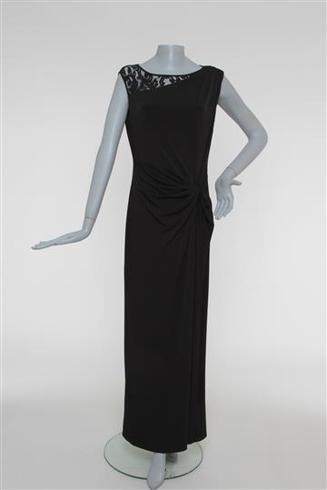 Vestido Longo Ellen Tracy Preto