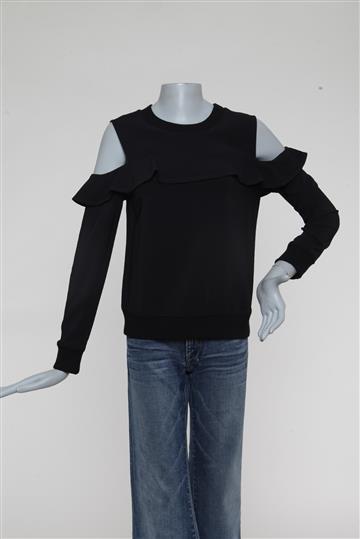 Blusa A.L.C Ombros Recortados Preto