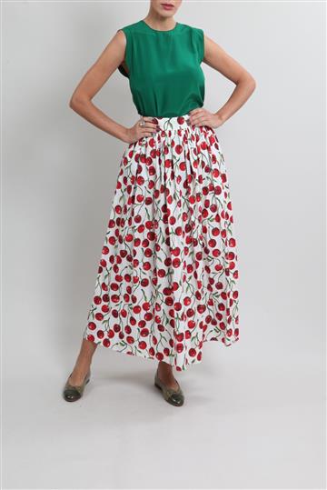 Blusa Emilio Pucci Regata de Seda Verde