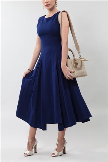Vestido Christian Dior Midi Azul