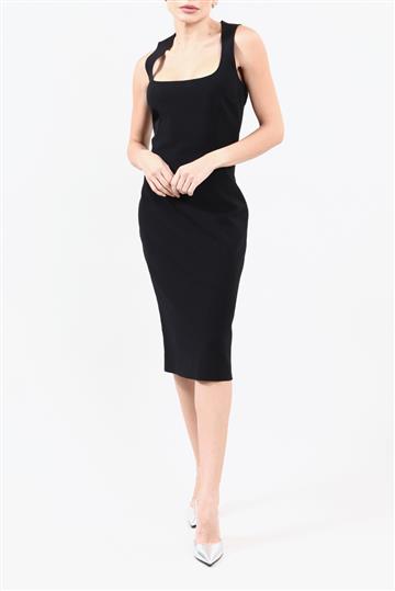 Vestido Dolce & Gabbana Tubinho LBD Preto