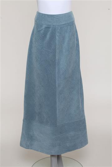 Saia A. Niemeyer Cotelê  Azul