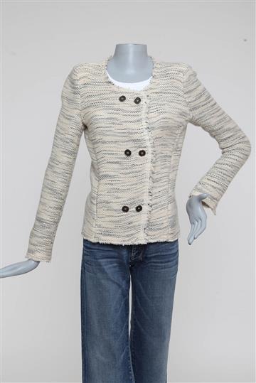 Casaco Isabel Marant Mesclado Bege