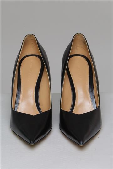 Sapato Bottega Veneta Wedge Couro Preta