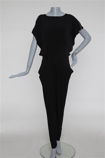 Macacão Malha Fria Preto