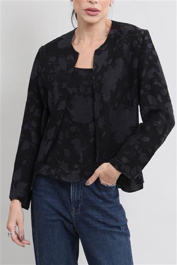 Blazer Valentino Twin Set com Regata  Preto