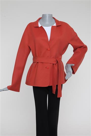 Casaco Max Mara Lã   Laranja
