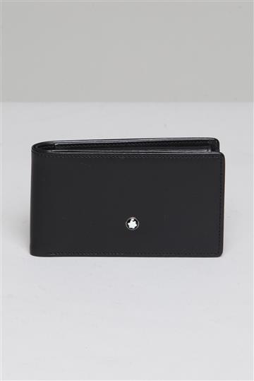 Carteira Mont Blanc Porta Cartão Preto