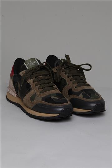 Tênis Valentino Rockrunner Camuflado Estampado