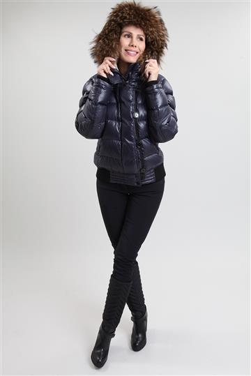 Casaco Moncler Lã Azul