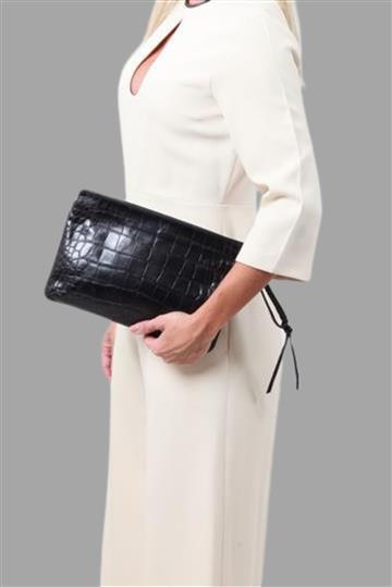 Bolsa Givenchy Couro Prensado  Preta