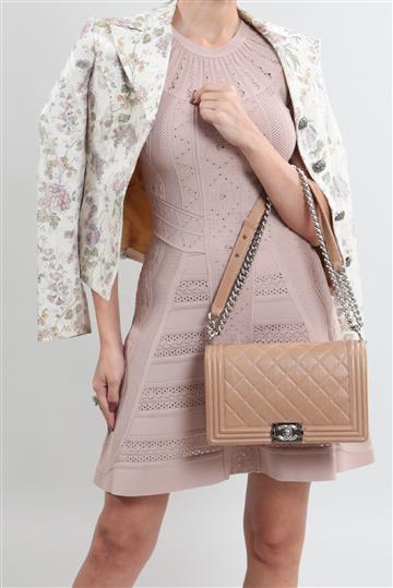 Bolsa Chanel Boy Bege