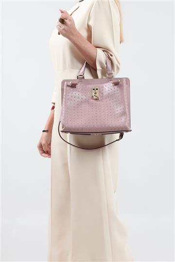 Bolsa Valentino Couro Joylock Nude