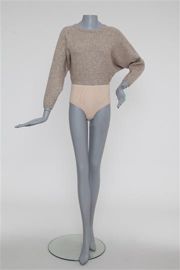 Body A. Niemeyer Lã Alpaca e Mrerino Bege