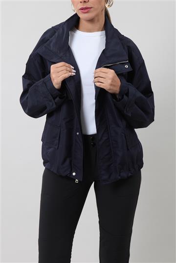 Jaqueta Moncler Impermeável  Azul