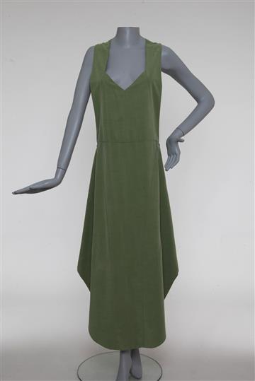 Vestido A. Niemeyer Longo Verde