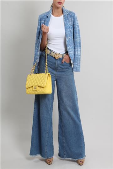 Bolsa Chanel Double Flap Amarelo