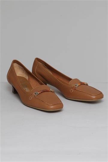 Sapato Salvatore Ferragamo Mocassim Detalhe Vime Preta