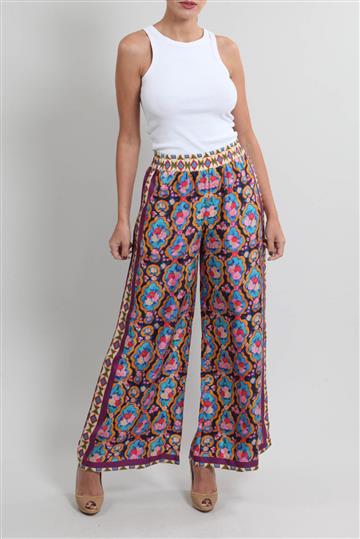 Calça La DoubleJ La DoubleJ Seda Colorido