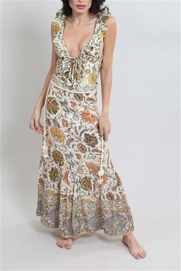 Conjunto Zimmermann Body e Saia  Colorido