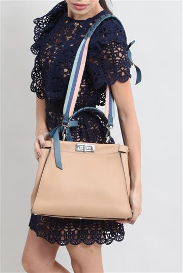 Bolsa Fendi Peekaboo Bege