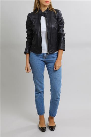 Jaqueta Dolce & Gabbana Couro Preto