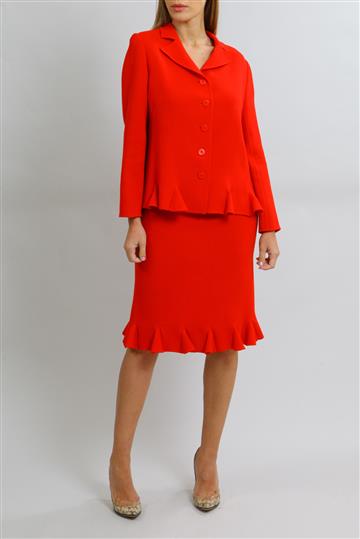 Conjunto Valentino Tailleur Vermelho