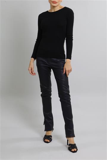 Blusa Christian Dior Cashmere Recorte Ombro Preto