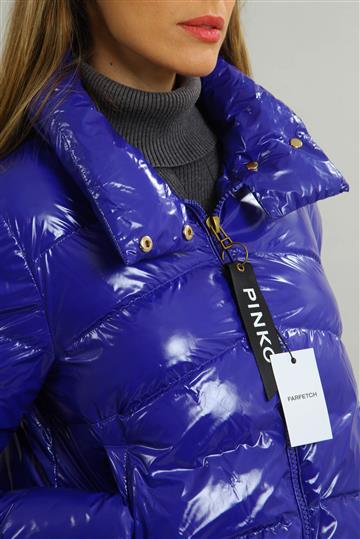 Casaco Pinko Puffer Azul