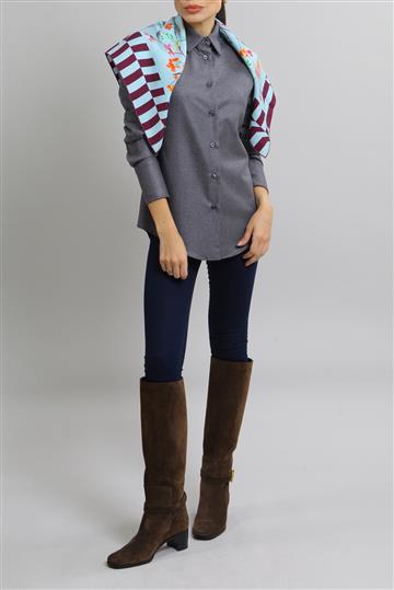 Lenço Christian Dior Seda Floral Colorido