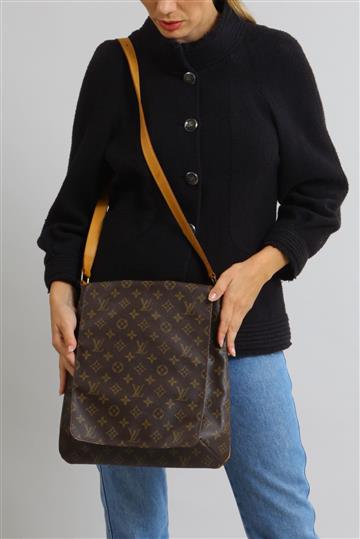 Bolsa Louis Vuitton Carteiro Musette Marrom