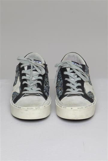 Tênis Golden Goose Gliter Cinza
