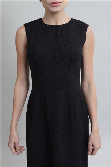 Vestido Dolce & Gabbana Alfaiataria Lã Cinza