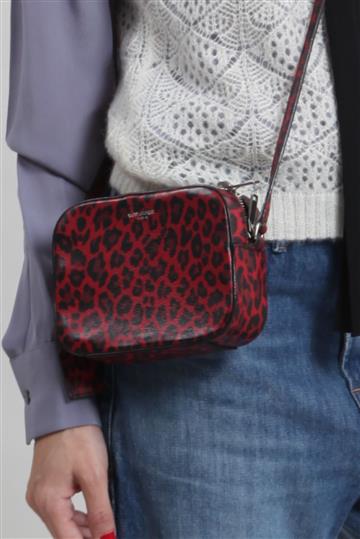 Bolsa Saint Laurent Couro Crossbody Animal Print