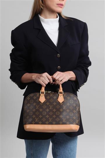 Bolsa Louis Vuitton Alma Monograma Marrom