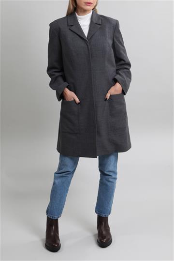 Casaco Thierry Mugler Lã Cinza