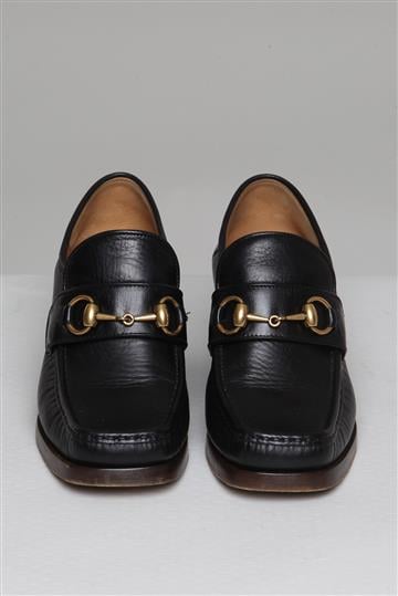 Sapato Gucci Mocacim com Salto Preto