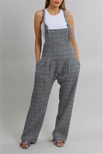 Macacão A. Niemeyer Xadrez Bicolor