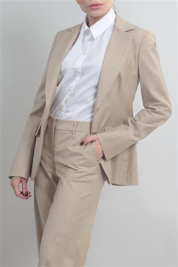 Conjunto Loro Piana Terno Lã Fria Bege