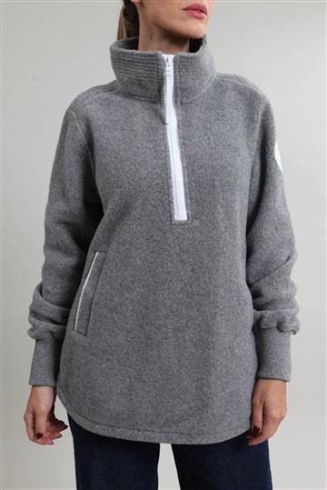 Casaco Canada Goose Fleece Sueter Cinza