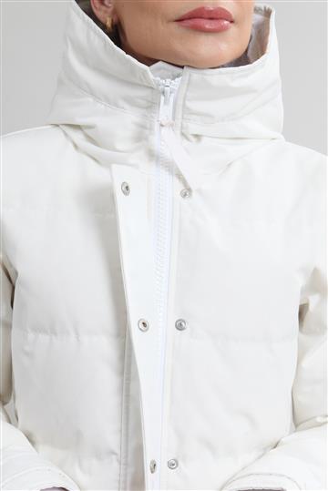 Casaco Canada Goose Parka Ski Shelburne Branco