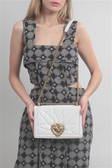Bolsa Dolce & Gabbana Devotion Branca