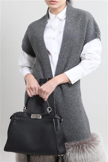 Bolsa Fendi Peekaboo Preta