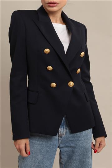 Blazer Balmain Alfaiataria Azul