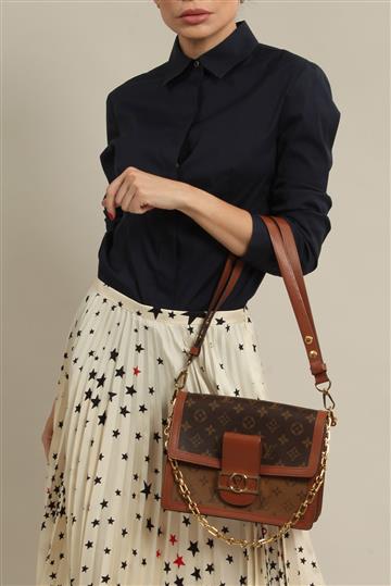 Bolsa Louis Vuitton Dauphine Monograma Marrom