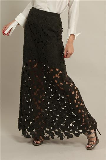 Saia Elie Tahari Renda Verde