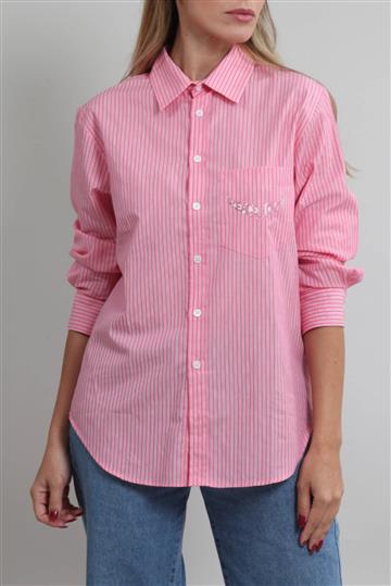 Camisa Zadig & Voltaire Listrada Rosa