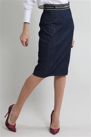 Saia Dolce & Gabbana Lápis Jeans