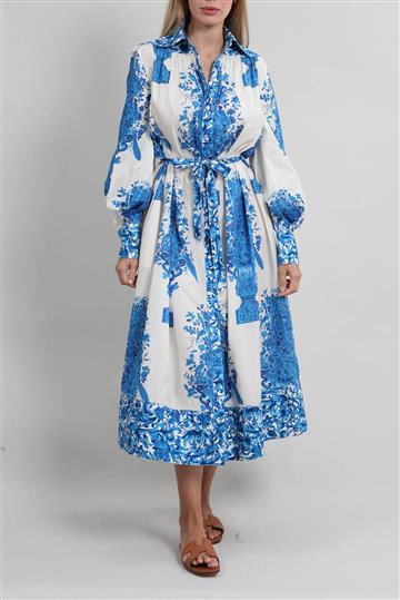 Vestido Valentino Chemise Oversized Estampado