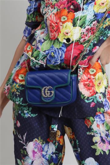 Bolsa Gucci Marmont Super Mini Bicolor